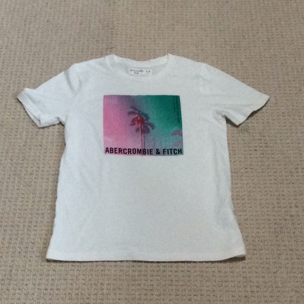 Abercrombie palm tree shirt
